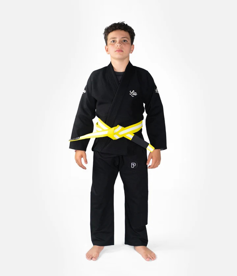 Progress Kids M6 lite Kimono -black